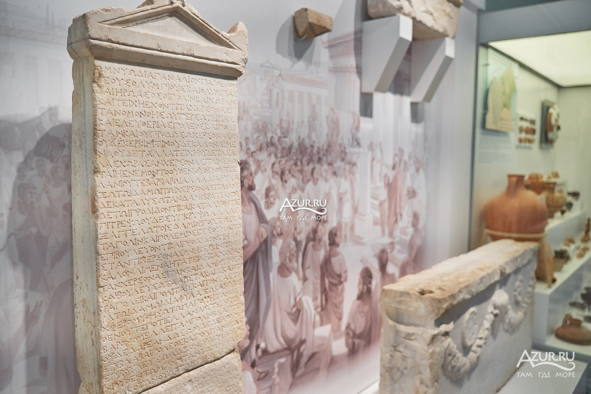 Экспонаты византийской выставки