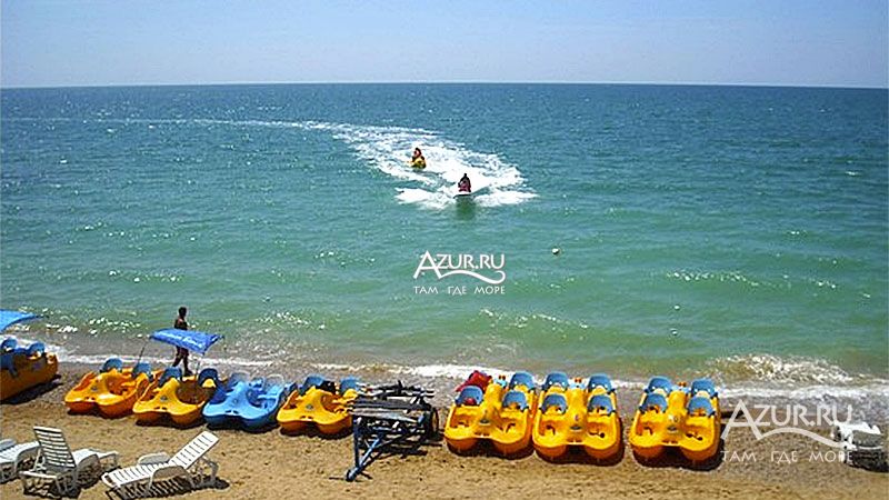 Водные развлечения на Качинском пляже
