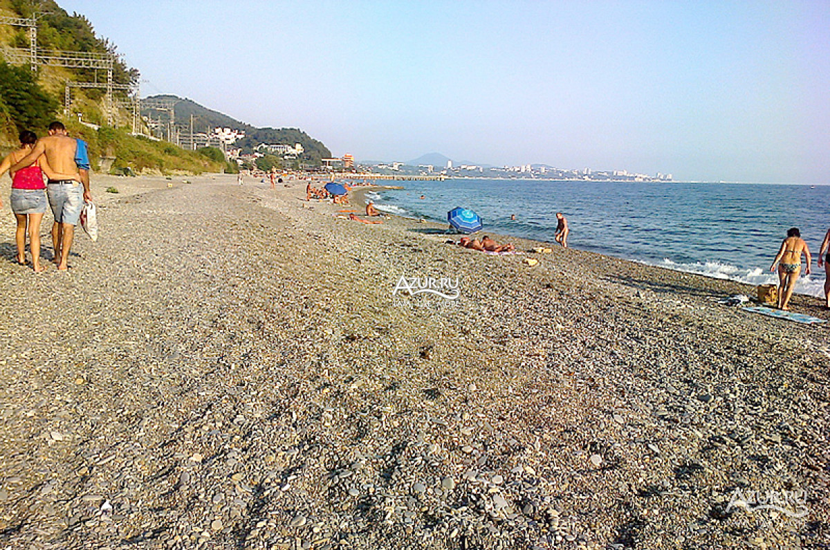 дикий пляж дагомыс