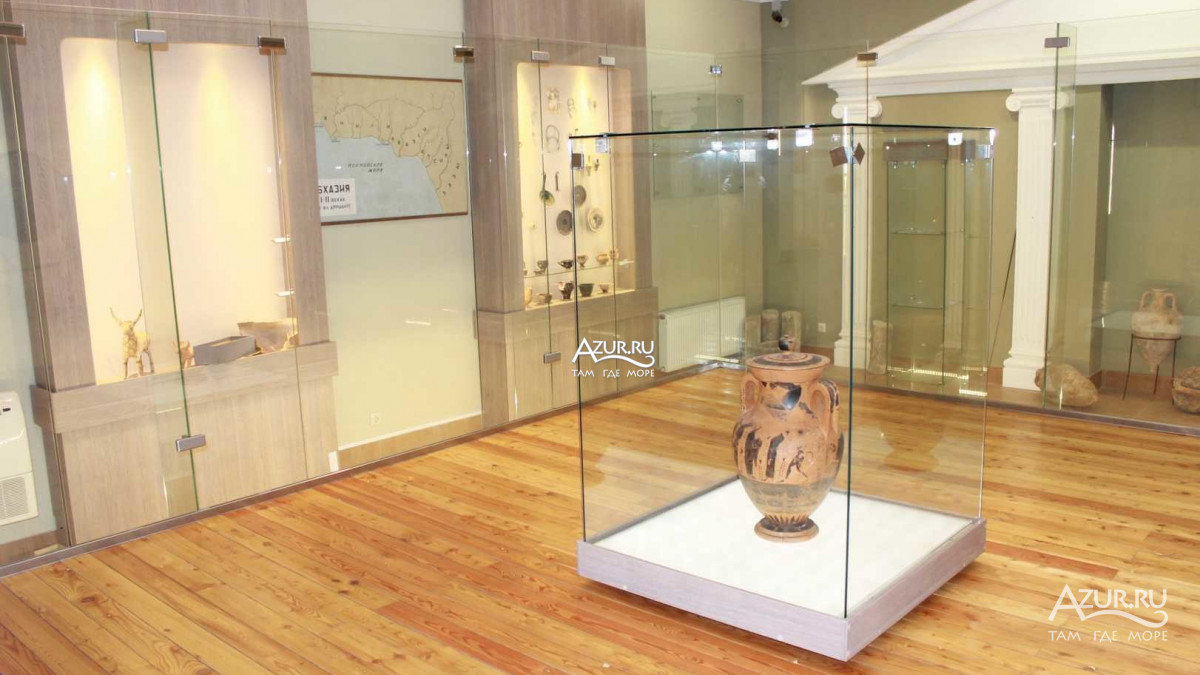 Экспозиция абхазского музея