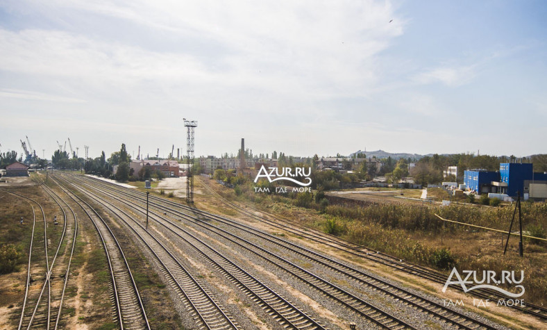 Фотография Железнодорожные пути в Керчи в Керчи и Героевке,  14 октября 2015 года - #105602 