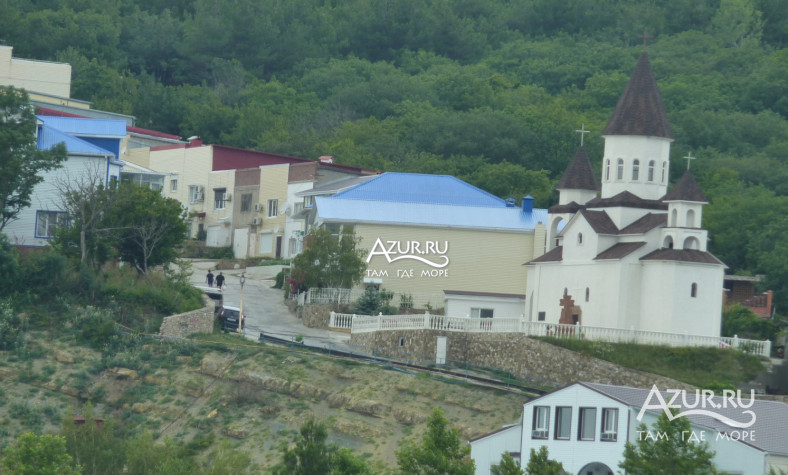 Фотография Православная армянская церковь в Новомихайловском,  23 июня 2012 года - #44172 