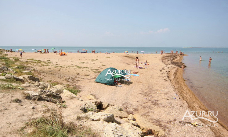 Фотография Песчаный пляж в Тамани и Сенном,  18 ноября 2013 года - #65480 