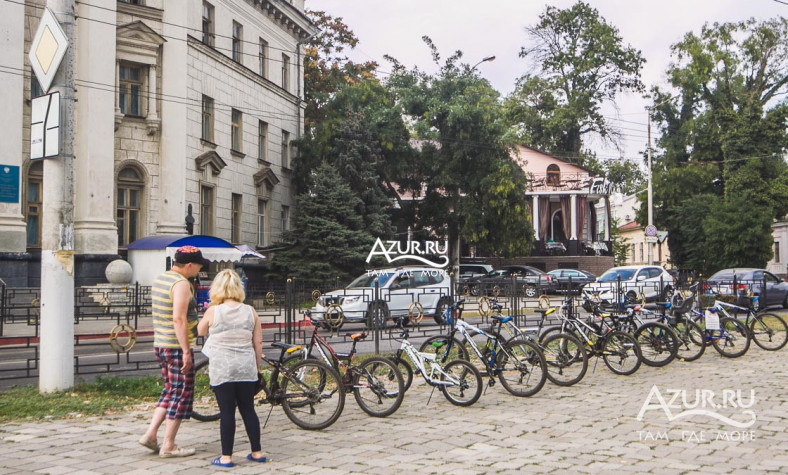 Фотография Прокат велосипедов на улицах Керчи в Керчи и Героевке,  2 октября 2015 года - #105385 
