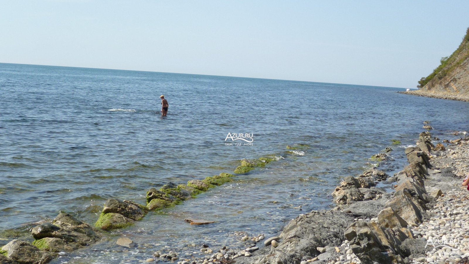 Ольгинка пляжи дикие